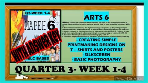 MAPEH 6 (ARTS) .